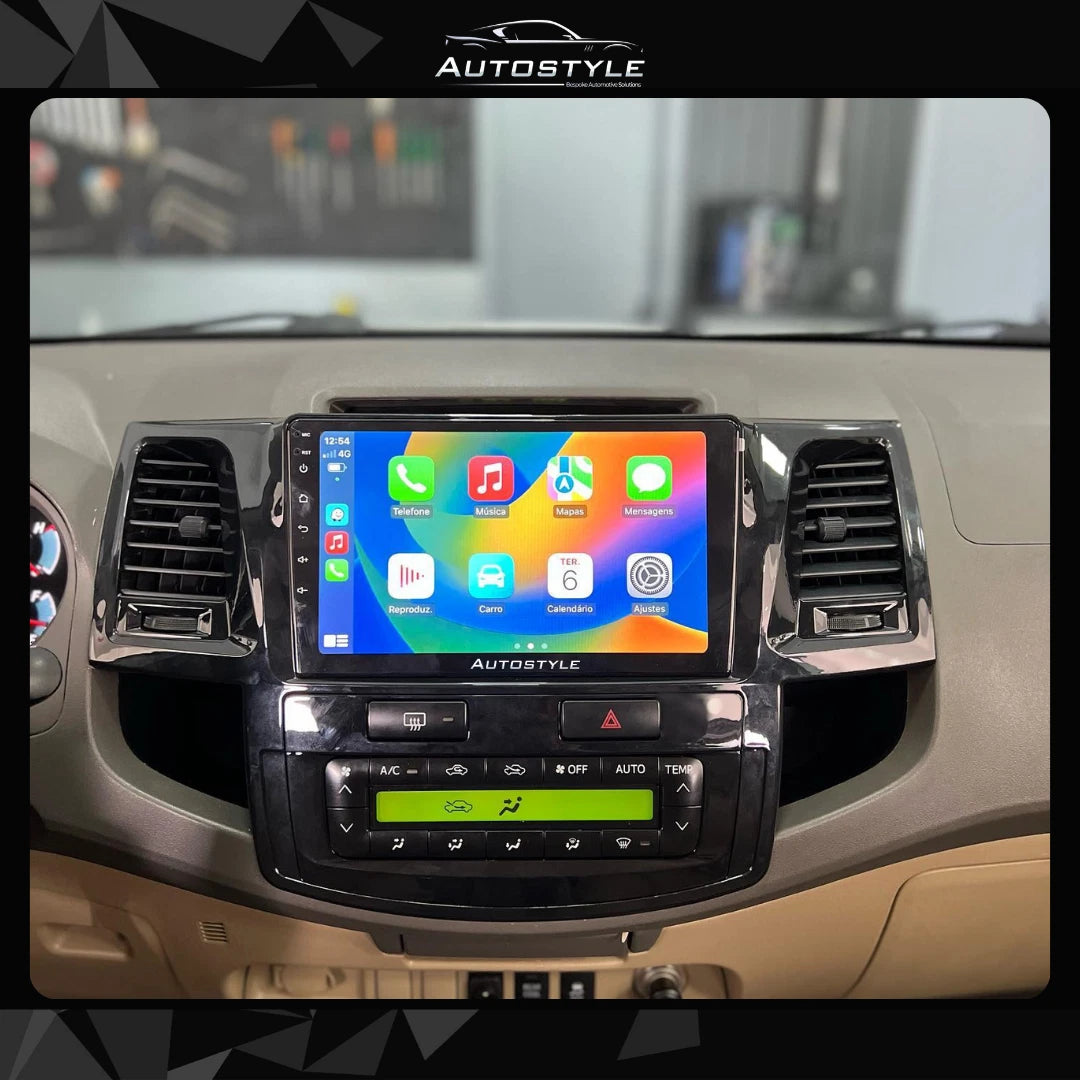 Toyota Hilux SW4 Apple Carplay / Android Auto 9" Stereo Upgrade 2005-16