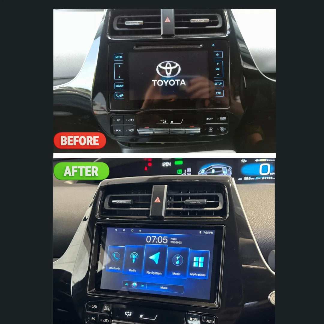 Toyota Prius XW50 Apple Carplay / Android Auto 9" Stereo Upgrade (2015- 2022)