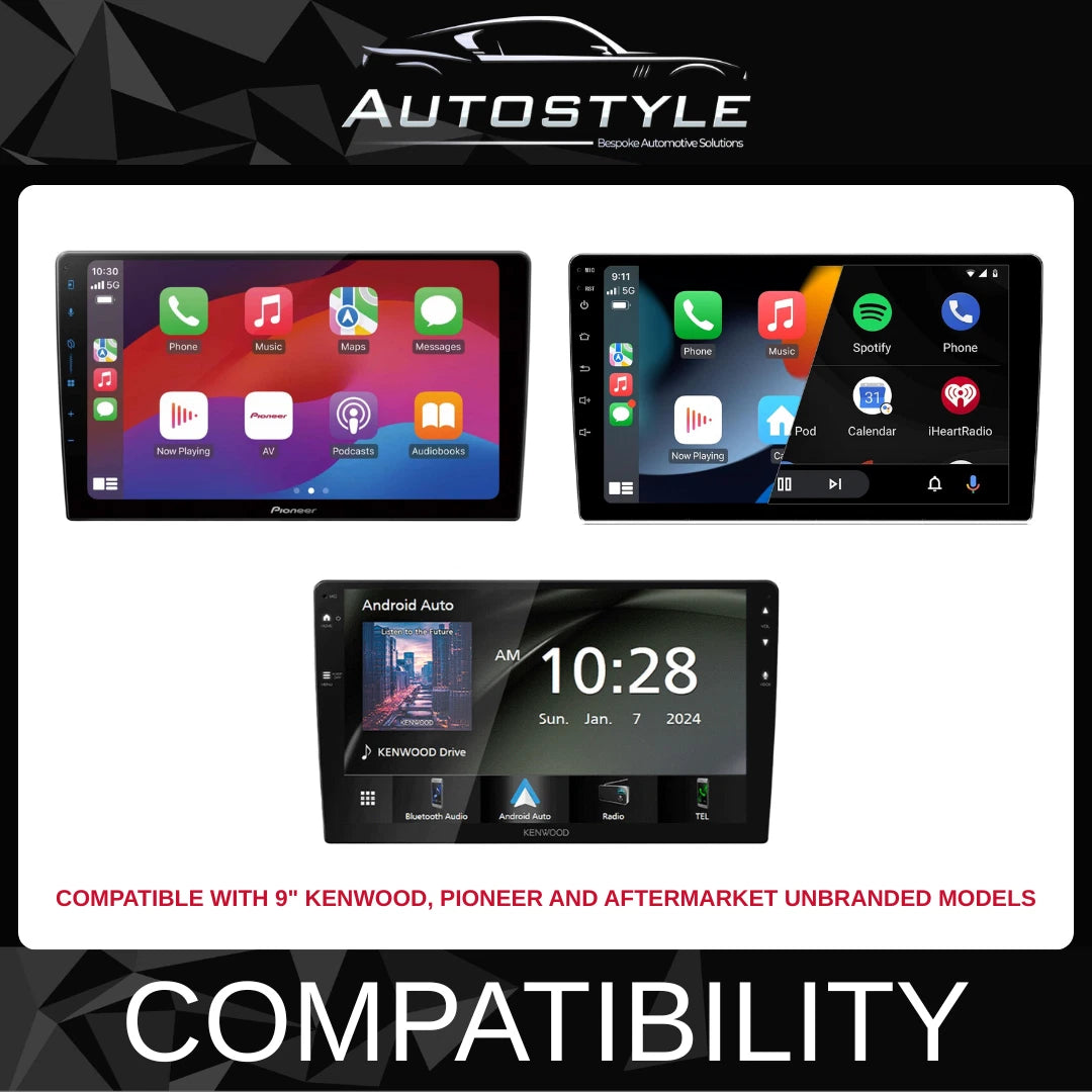 VW GOLF MK7 HEAD UNIT FASCIA KIT RHD 10.1"