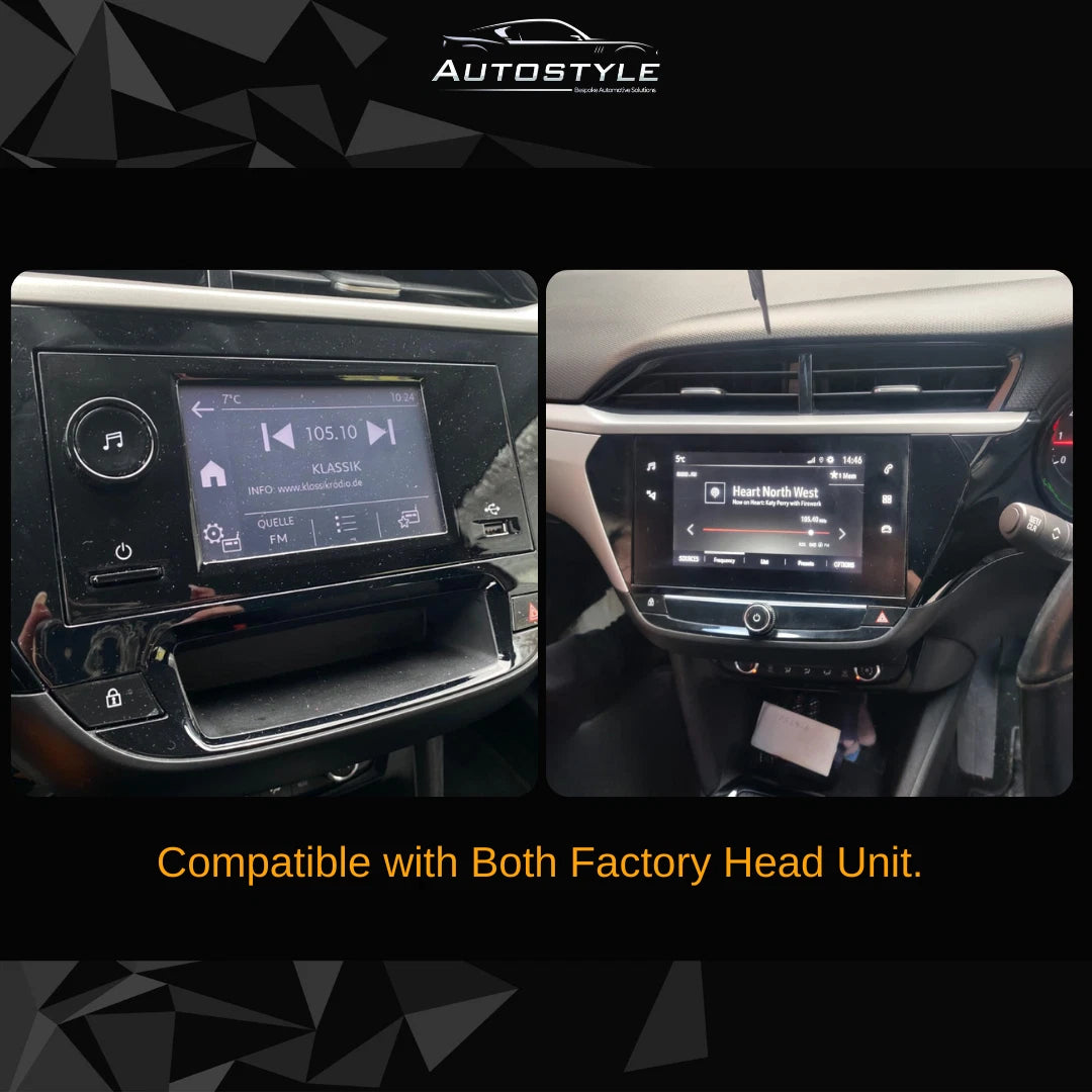 Vauxhall Corsa F / SE Apple Carplay / Android Auto 9" Stereo Upgrade 2019-2024