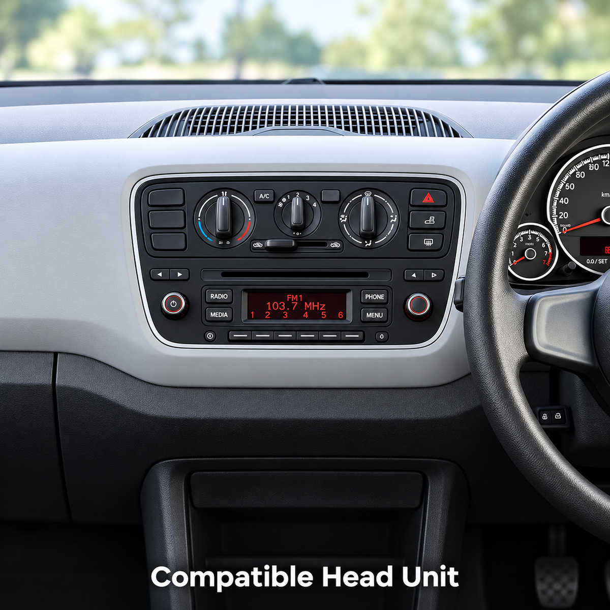 VW UP Apple Carplay / Android Auto 10" Stereo Upgrade 2011-2026