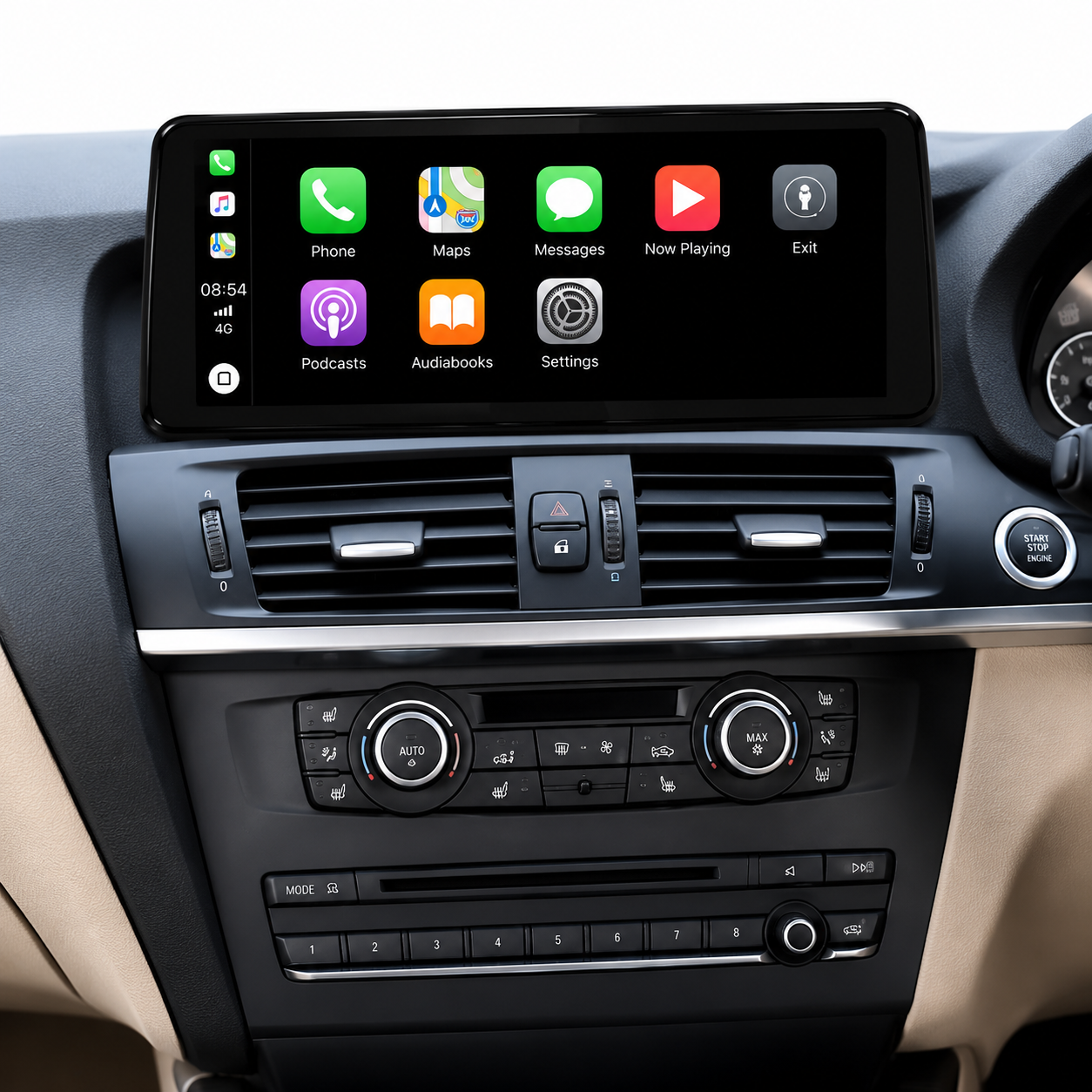 BMW X4 F26 (2011-2017) CIC/NBT Apple CarPlay Android Auto 10.25" Touch Screen