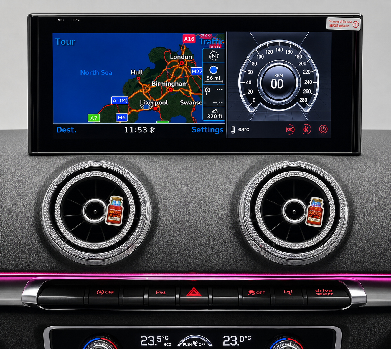 Audi A3 Apple Carplay / Android Auto 10.25" Screen Upgrade (2014-2018)