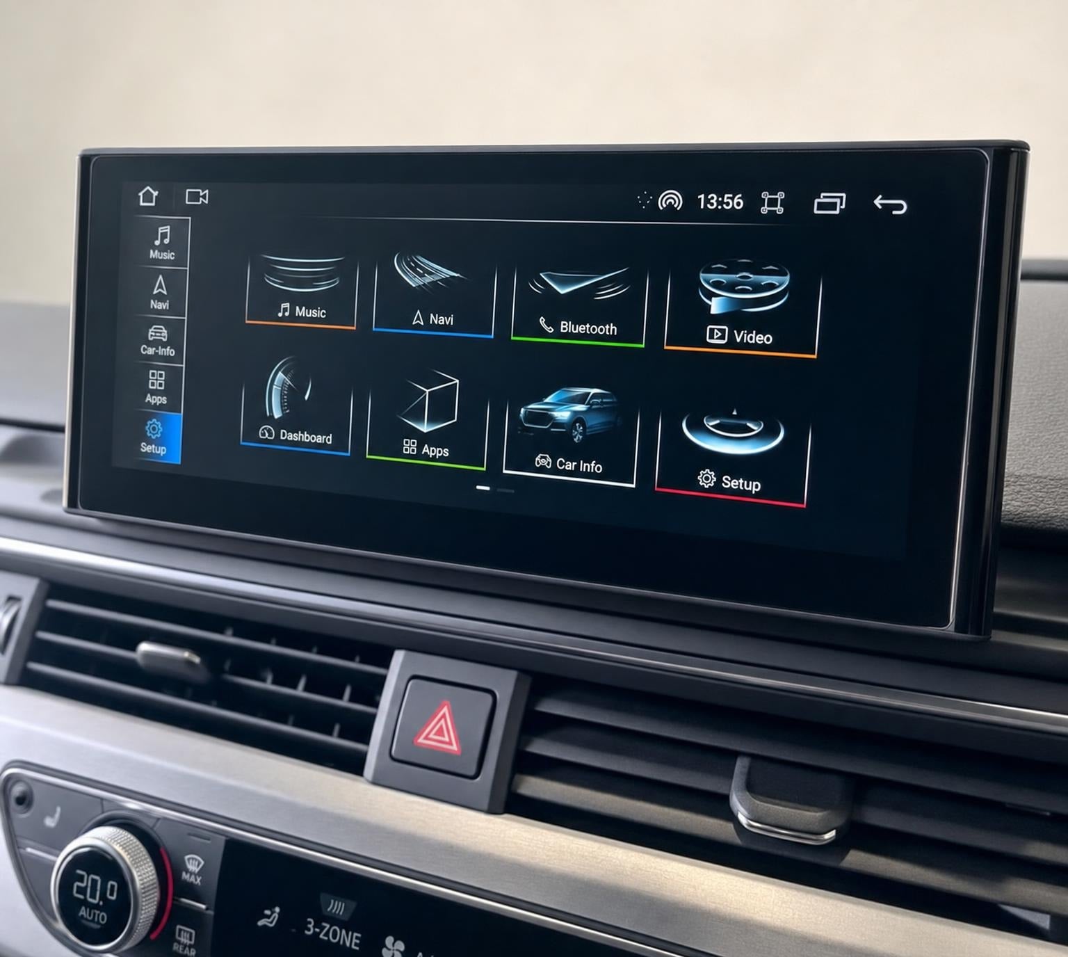 Audi A5 (2017-) F5 Apple CarPlay Android Auto 10.25" Touch Screen RHD