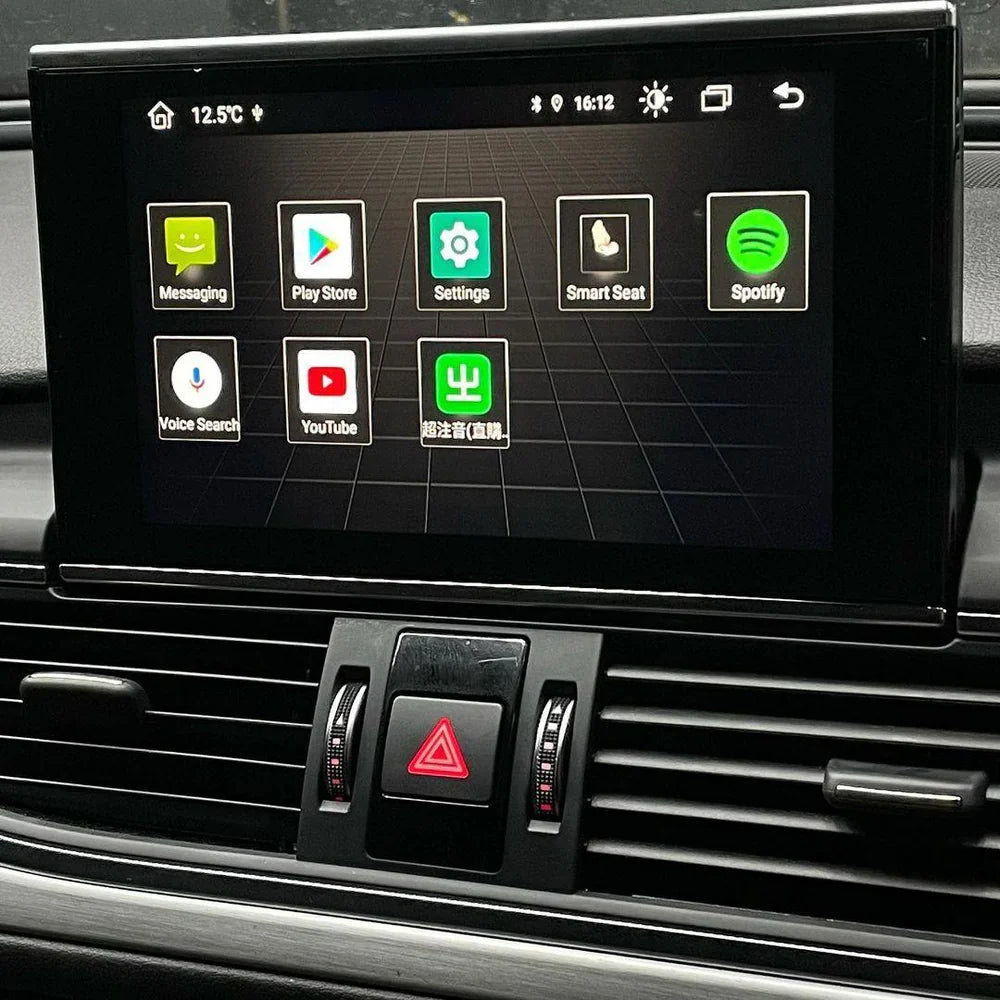 Audi A6  Apple Carplay / Android Auto 9" Flip-Out Stereo Upgrade (2011-2018)