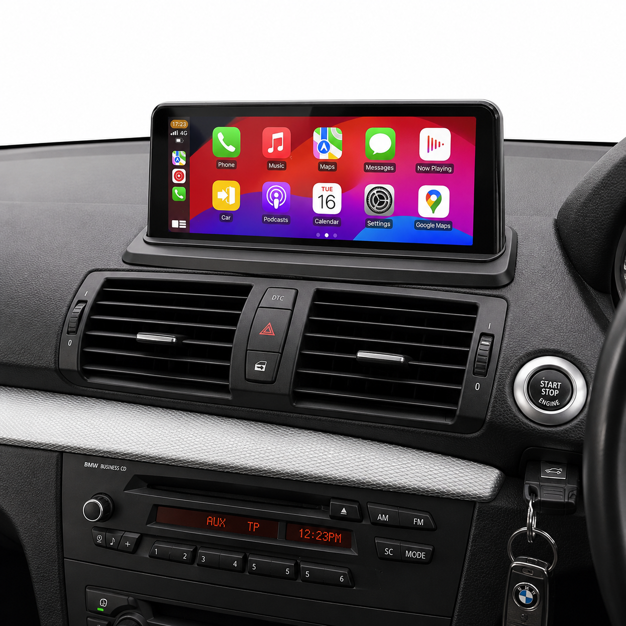 BMW 1 Series E81/E82/E87/E88 (2005-2012) Apple CarPlay Android Auto 10.25" Touch Screen