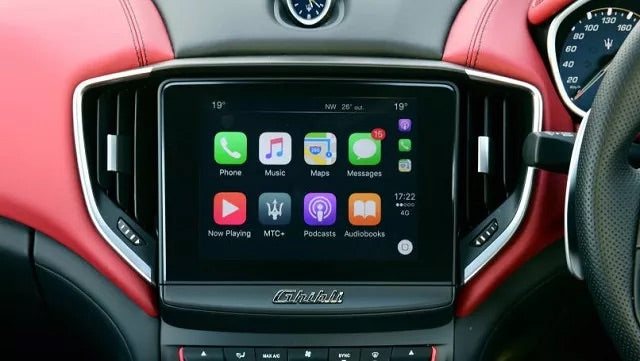 Wireless Apple CarPlay/Android Auto for Maserati Ghibli/Quattroporte (2014-2016)
