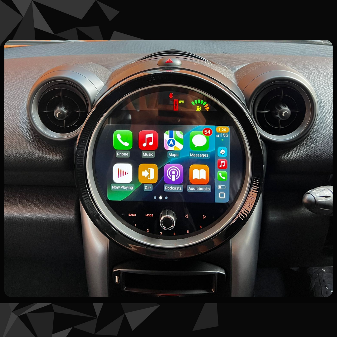 Mini Cooper S F55/F56 NBT Countryman Apple Carplay / Android Auto 9" Stereo Upgrade  (2014-2016)