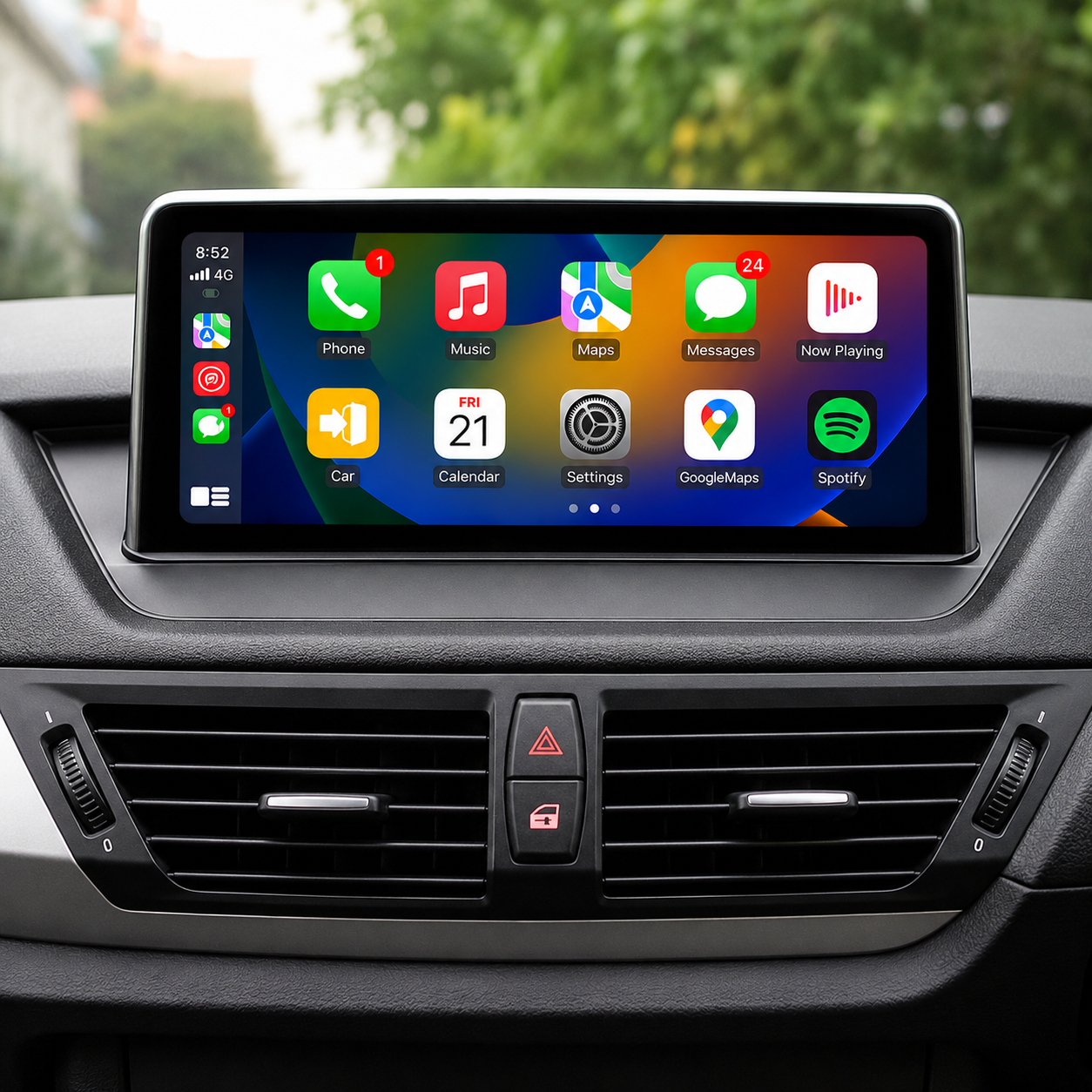 BMW X1 E84 (2009-2015) CIC iDrive Apple CarPlay Android Auto 10.25" Touch Screen