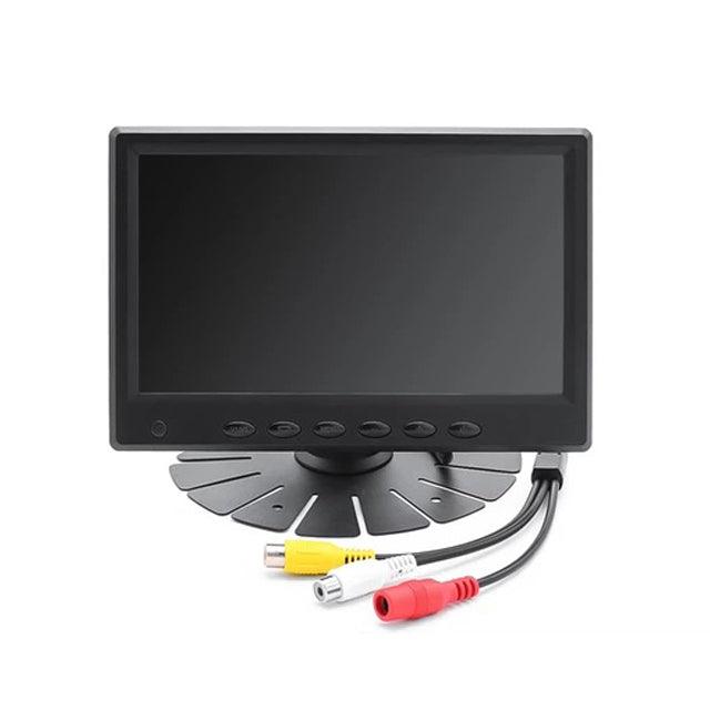 7" AHD Monitor TFT Colour LCD Digital Screen Display (2 Video Inputs) - AUTOSTYLE UK