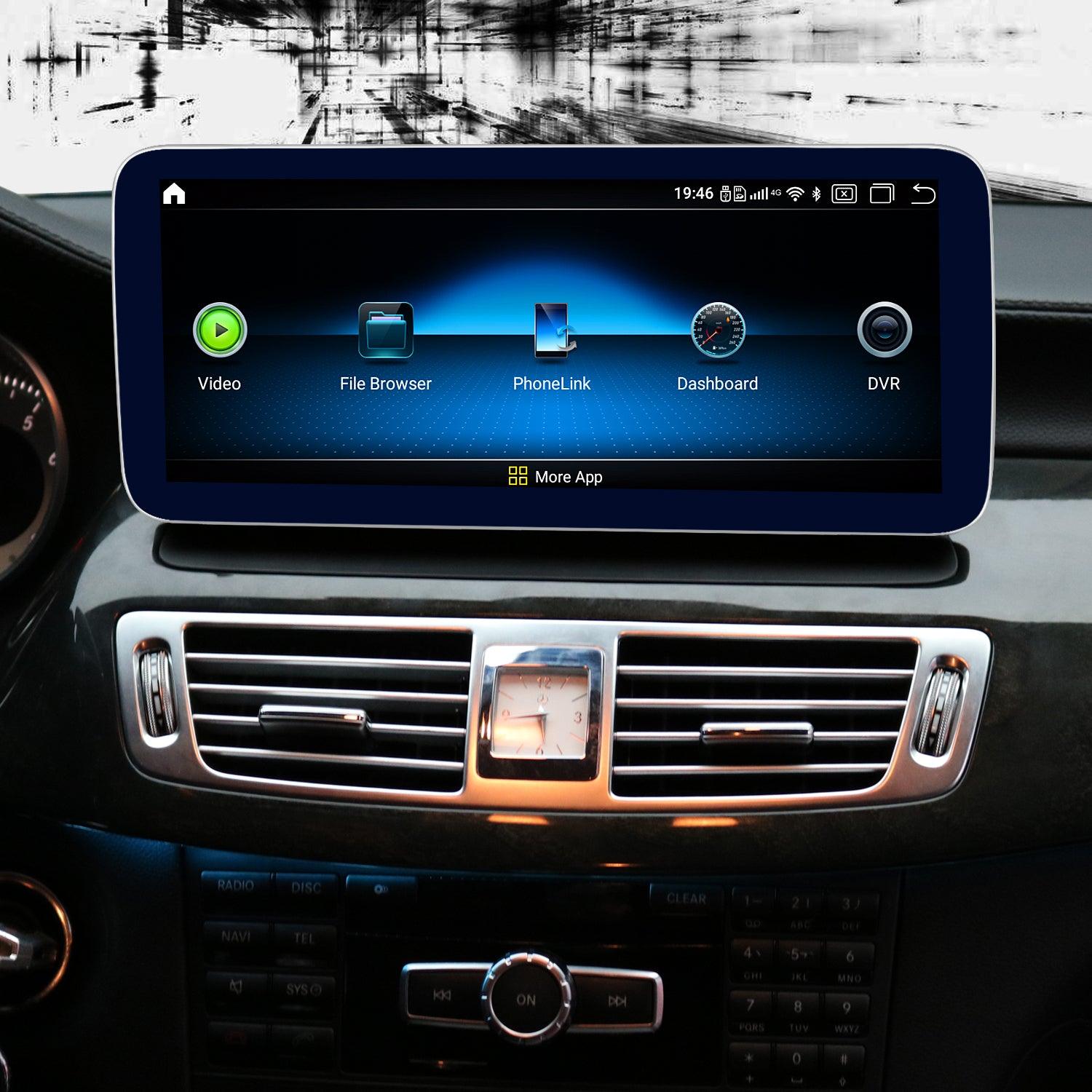 Mercedes-Benz CLS 400 W218 (2010-2012/2015) 10.25" Android Screen Upgrade and Wireless Apple CarPlay - AUTOSTYLE UK