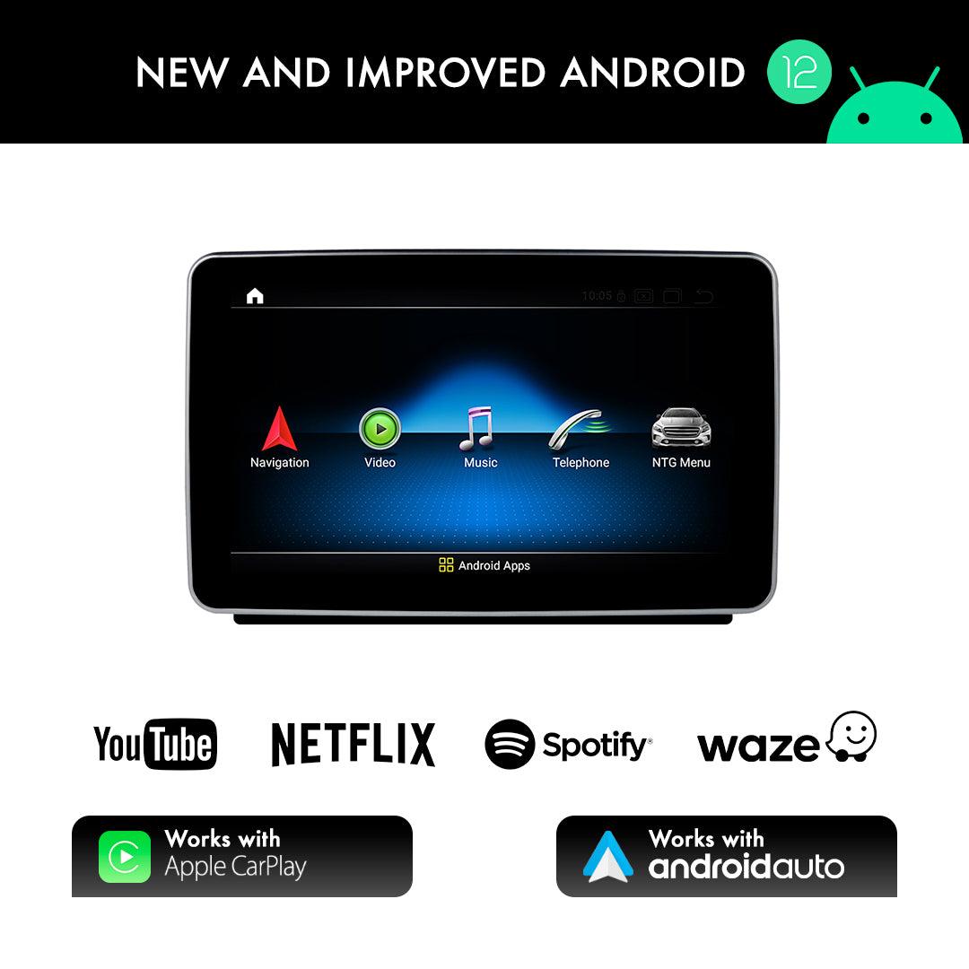 Mercedes-Benz GL (2012-2015) 9" Android Screen Upgrade and Wireless Apple CarPlay - AUTOSTYLE UK